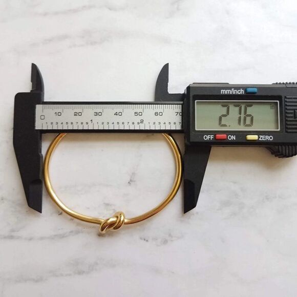 Gold Knot Bracelet  - Picture 4 of 14